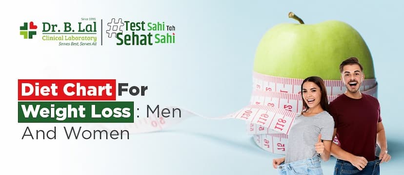 Diet Chart For Weight Loss: Men And Women