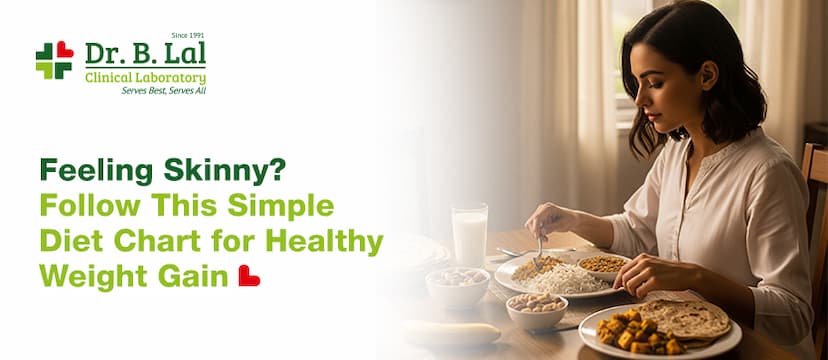 Feeling Skinny? Follow This Simple Diet Chart for Healthy Weight Gain