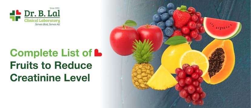 Complete List of Fruits to Reduce Creatinine Level