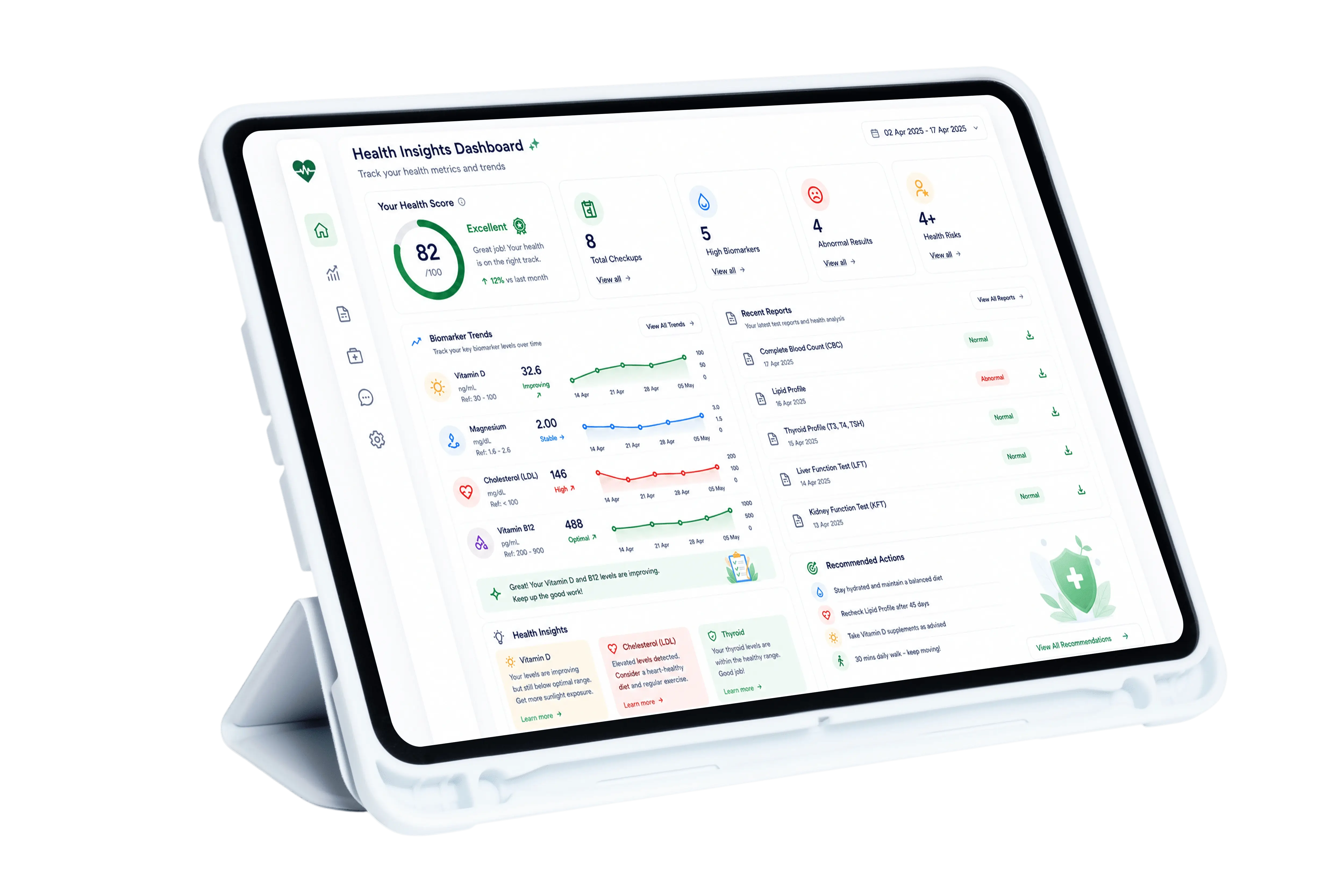 Your Health History Dashboard
