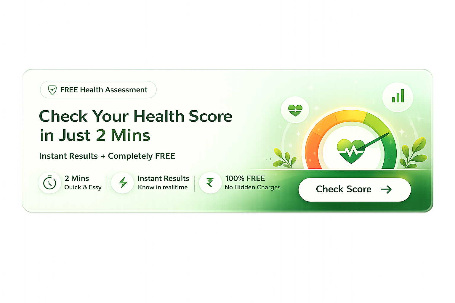 Check Your Health Score in Just 2 Mins — Instant Results | Completely FREE